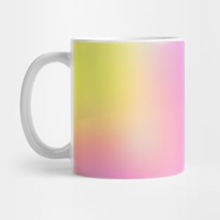 Rainbow Colors Abstract Blurry Gradient Ombre Soft Tie Dye Look Mug